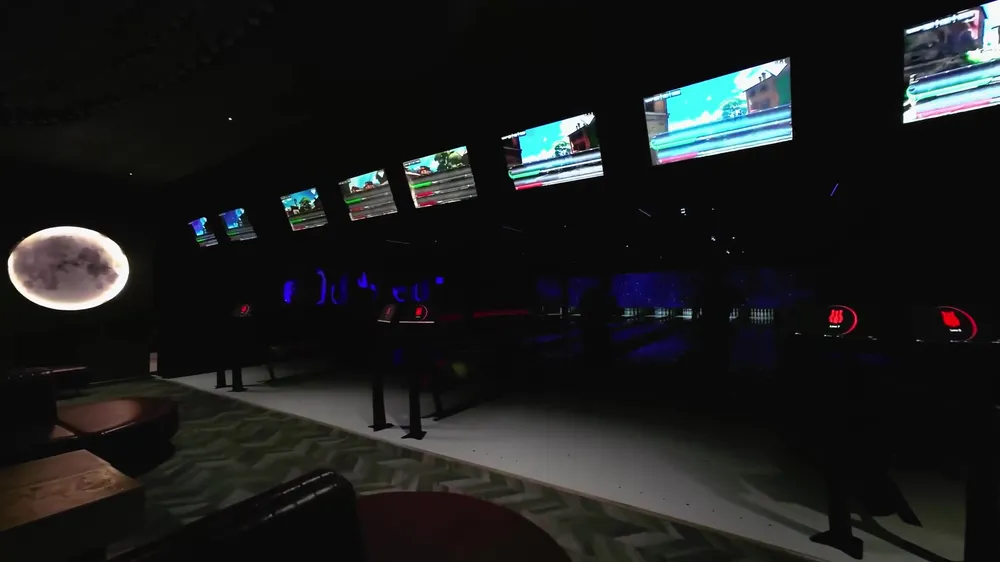 Interactive bowling at BounceUp